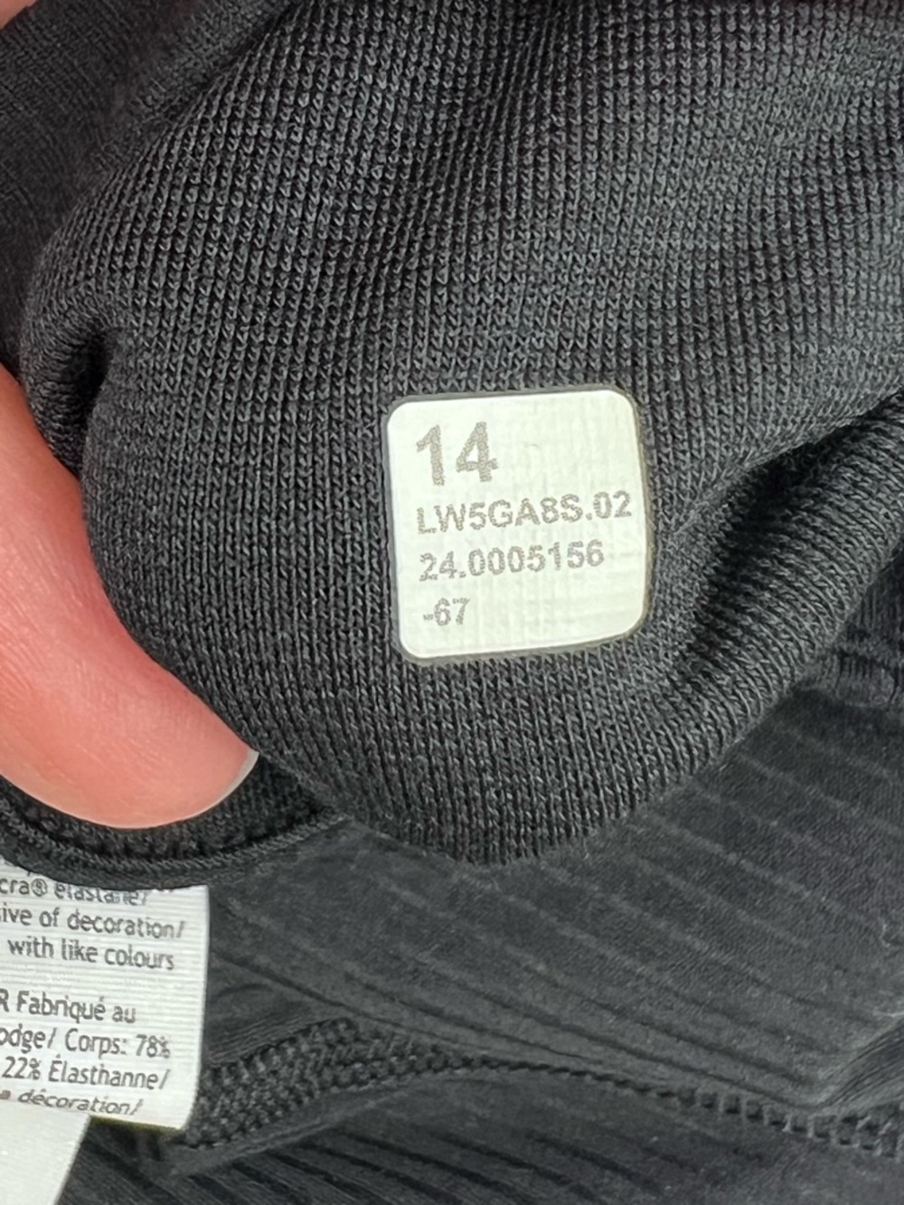 Lululemon Align Ribbed Mini-Flared Pant Black Sz 14 Yoga Travel Casual - Picture 8 of 13